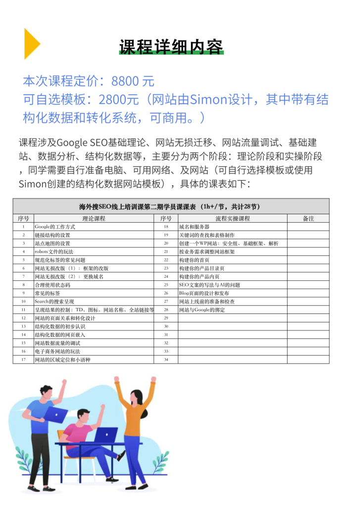 海外搜SEO培训课